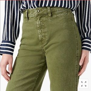 NWT J. Crew slim wide-leg cropped pants